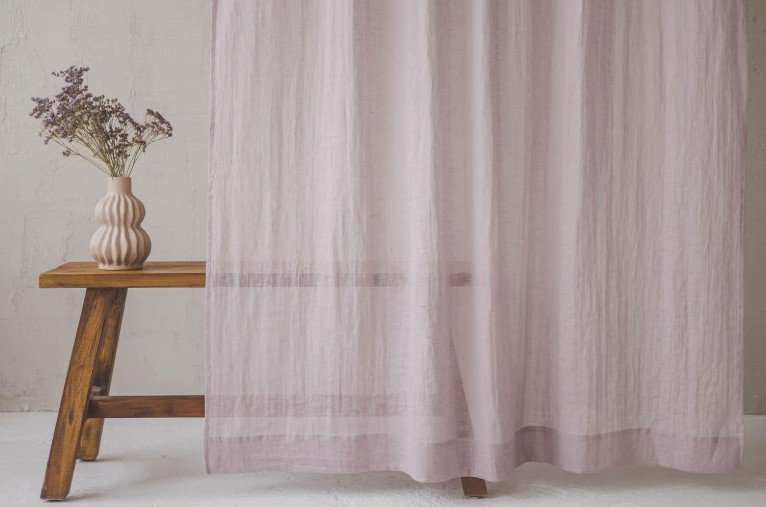 Sheer Linen Curtains