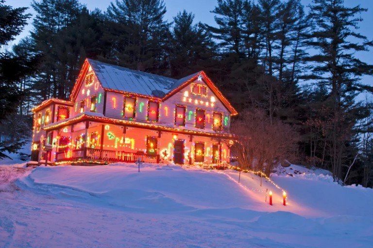 Permanent Christmas Lights DIY